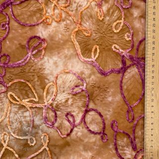 Bombažna tkanina TIE DYE Chenille ela design A