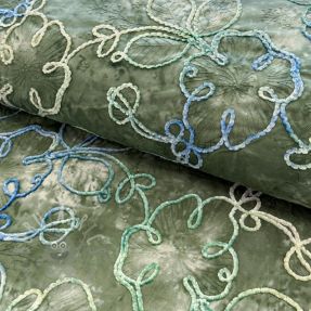 Bombažna tkanina TIE DYE Chenille ela design B