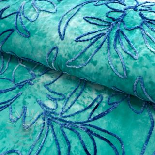 Bombažna tkanina TIE DYE Chenille manon design A