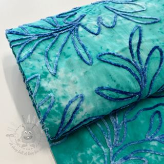 Bombažna tkanina TIE DYE Chenille manon design A