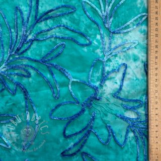 Bombažna tkanina TIE DYE Chenille manon design A