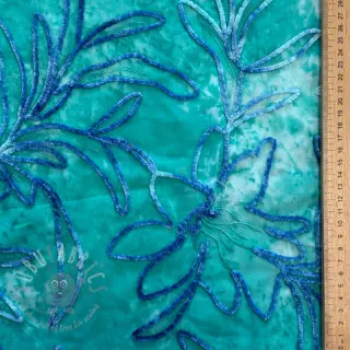 Bombažna tkanina TIE DYE Chenille manon design A