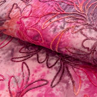 Bombažna tkanina TIE DYE Chenille manon design C