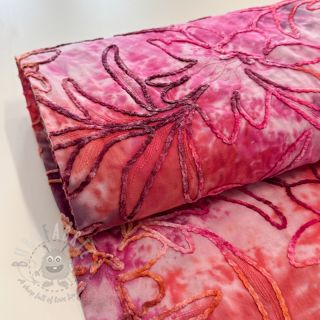 Bombažna tkanina TIE DYE Chenille manon design C