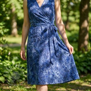 Bombažna tkanina TIE DYE Chenille manon design B