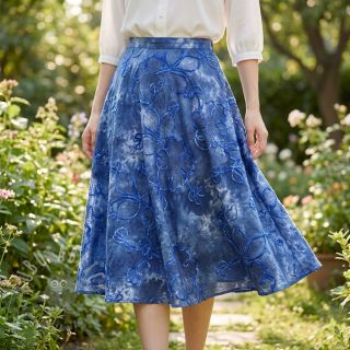 Bombažna tkanina TIE DYE Chenille ela design C