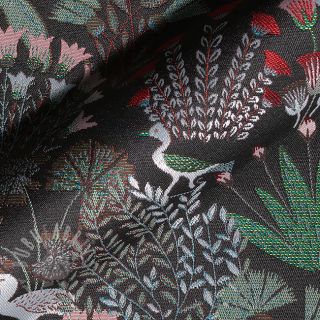 Dekorativno blago jacquard Botanic Paradise Bird