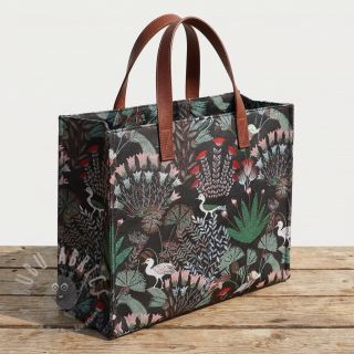Dekorativno blago jacquard Botanic Paradise Bird