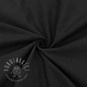Bombažna tkanina WASHED black