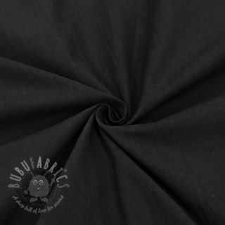 Bombažna tkanina WASHED black