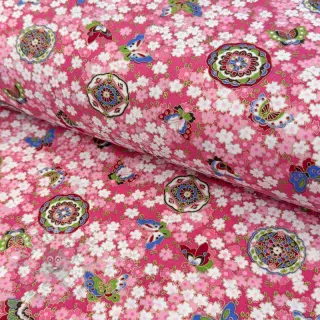 Bombažna tkanina JAPAN collection design L