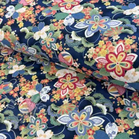 Bombažna tkanina JAPAN collection design H