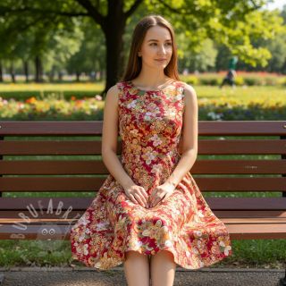 Bombažna tkanina JAPAN collection design G