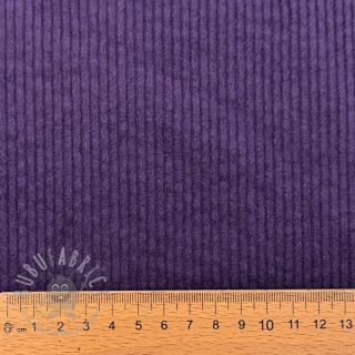 Žamet 6W WASHED STRETCH dark purple