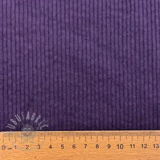 Žamet 6W WASHED STRETCH dark purple