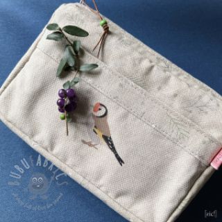 Dekorativno blago Linenlook Tiny Garden Birds