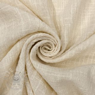 Bombažna tkanina SLUB WASHED SIMPLY NATURAL