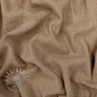 Bombažna tkanina SLUB WASHED sand