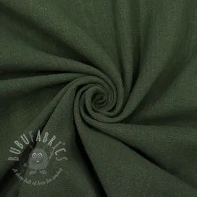 Bombažna tkanina SLUB WASHED army green