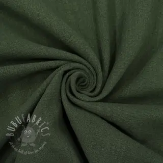 Bombažna tkanina SLUB WASHED army green