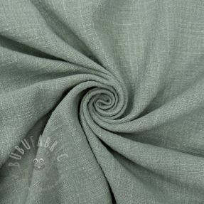 Bombažna tkanina SLUB WASHED old green