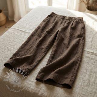 Bombažna tkanina WASHED taupe