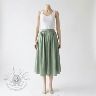 Bombažna tkanina WASHED old green