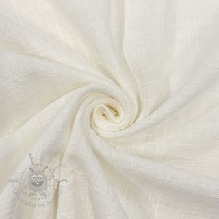 Bombažna tkanina SLUB WASHED ecru