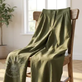 Bombažna tkanina WASHED pickle