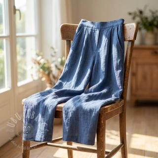 Bombažna tkanina SLUB WASHED jeans