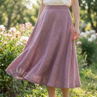 Bombažna tkanina SLUB WASHED lavender