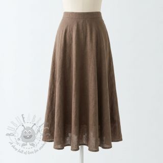 Bombažna tkanina SLUB WASHED taupe