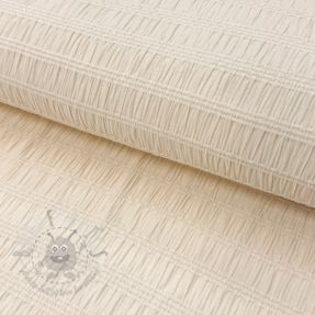Viskoza CHENILLE JACQUARD ecru