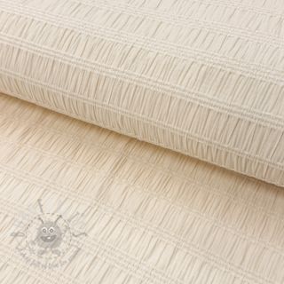 Viskoza CHENILLE JACQUARD ecru