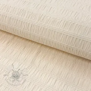 Viskoza CHENILLE JACQUARD ecru