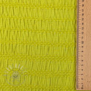 Viskoza CHENILLE JACQUARD lime