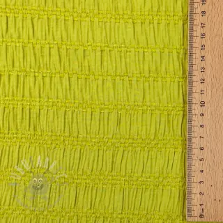 Viskoza CHENILLE JACQUARD lime
