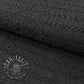 Viskoza CHENILLE JACQUARD black