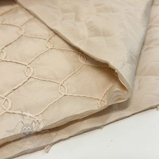 Prešita tkanina Cord off white