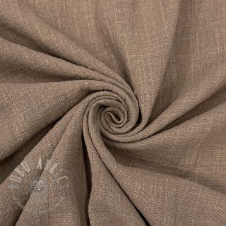 Bombažna tkanina SLUB WASHED taupe