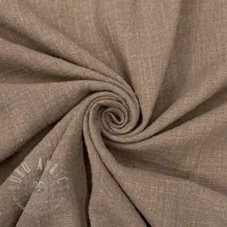 Bombažna tkanina SLUB WASHED taupe