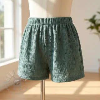 Viskoza CHENILLE JACQUARD sage