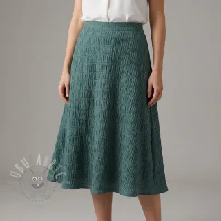 Viskoza CHENILLE JACQUARD sage