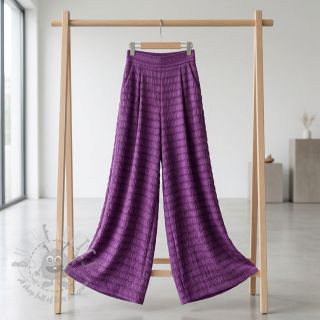 Viskoza CHENILLE JACQUARD cerise