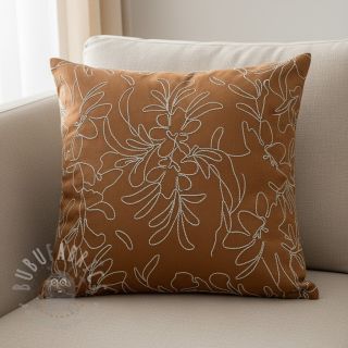 Semiš raztegljiv Tape flower cinnamon