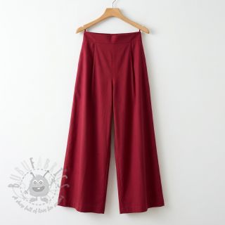 Bombažna tkanina z viskozo wine red