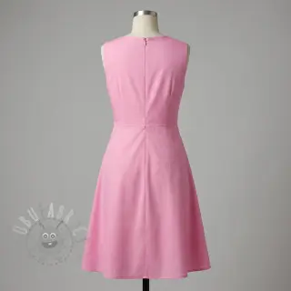 Bombažna tkanina z viskozo light pink