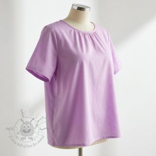 Bombažna tkanina z viskozo lilac