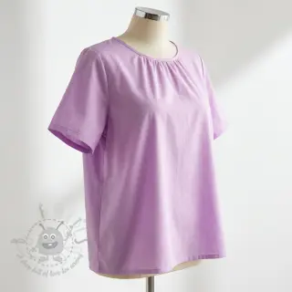 Bombažna tkanina z viskozo lilac