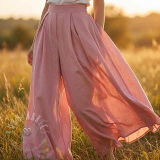 Bombažna tkanina z viskozo light rose